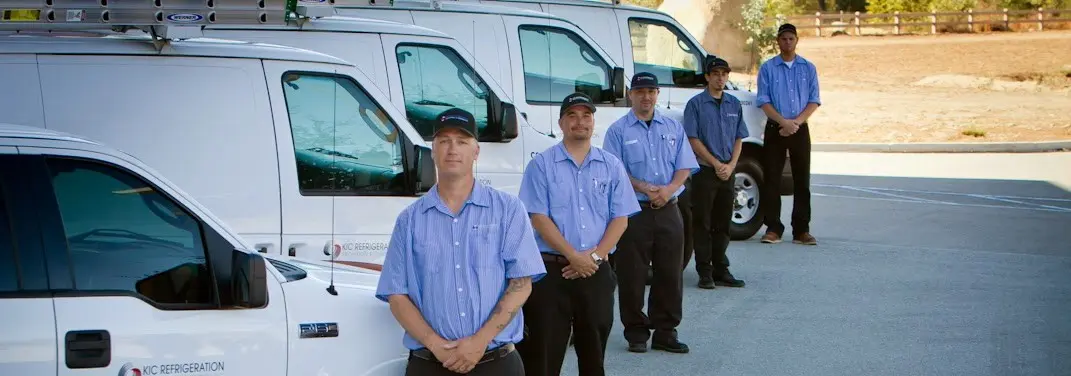 KIC Refrigeration crew ready for Mini Split Repair jobs across Santa Fe